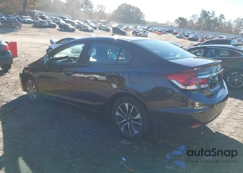 2013 Honda Civic Ex z USA, uszkodzony, nr VIN 19XFB2F8XDE227156